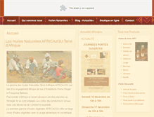 Tablet Screenshot of africajou.com